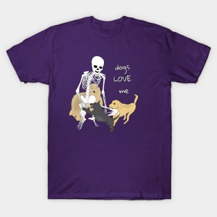 Dogs Love Skeletons T-Shirt